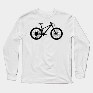 Marin San Quentin Hardtail Mountain Bike Silhouette Long Sleeve T-Shirt